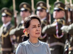 La Nobel de la Paz Aung San Suu Kyi. EFE / M. Divisek