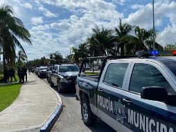 El turista se retiró voluntariamente, sin que ninguna autoridad haya informado si dio seguimiento a su paradero o estado. TWITTER / @PoliciadeCancun