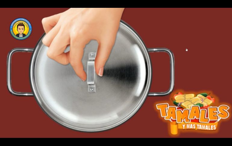 De esta olla, el tamal que cada miembro del equipo seleccione podría incluir una sorpresa. Foto: ESPECIAL.