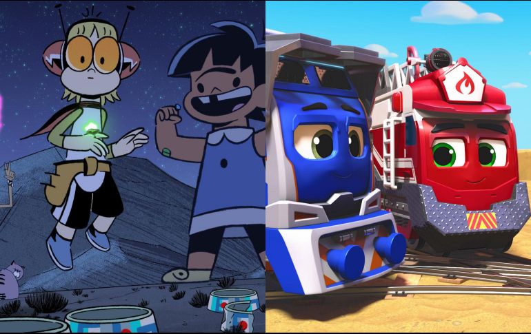 “Kid Cosmic” y “Mighty Express 2” son dos animaciones que llegan a Netflix. ESPECIAL