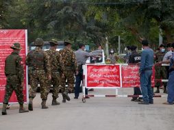 La asistencia humanitaria a la población civil de Birmania no se verá afectada por las sanciones, aseveran autoridades. EFE/M. Lonlan