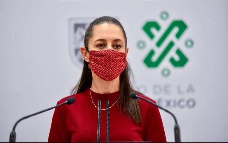 Claudia Sheinbaum asegura que hay coordinación entre autoridades locales y federales para que el proceso de vacunación sea seguro y ordenado. EFE/Gobierno de la Ciudad de México