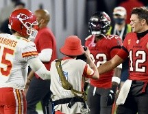 RELEVANTES. Patrick Mahomes sería el sucesor natural de los éxitos de Tom Brady en la NFL.