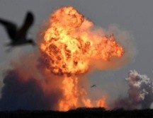 La nave SN9 del programa Starship no pudo lograr su objetivo de descender de manera controlada. REUTERS