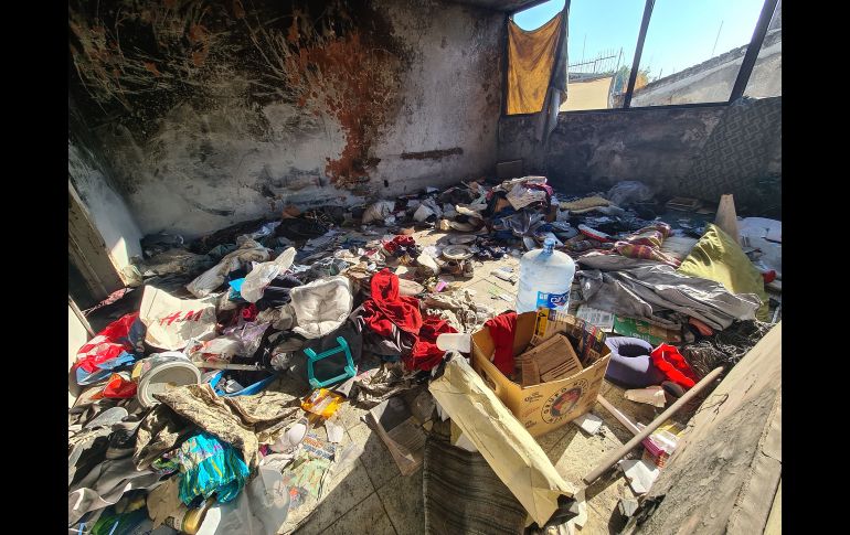 En la primer intervención del año, en una casa ubicada en Jardines del Country, se sacaron 70 toneladas de basura y escombro. ESPECIAL/ Gobierno de Jalisco