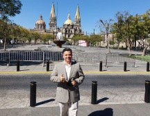 César Madrigal compite con Fernando Garza, Tomás Coronado y Oscar Ahedo en la contienda interna de su partido para la candidatura por Guadalajara. ESPECIAL