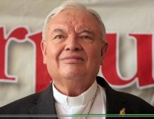 Señalan que el cardenal presenta un cuadro de desequilibrio hidroeléctrico, además de que presentó una infección. NTX/ARCHIVO