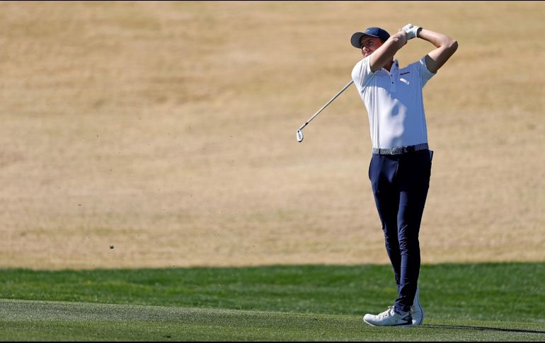 Carlos Ortiz mantuvo su buen nivel de juego y buscará escalar posiciones durante los días que le restan al Waste Management Phoenix Open. AFP/C. Petersen