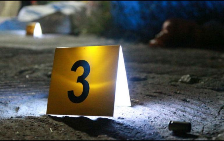 En el lugar de los hechos quedaron al menos cinco cascajos percutidos calibre 9mm. ESPECIAL / ARCHIVO