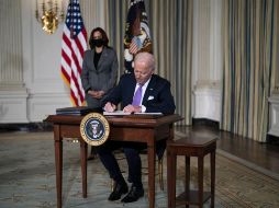 La decisión del presidente estadounidense, Joe Biden (imagen), es recibida con 