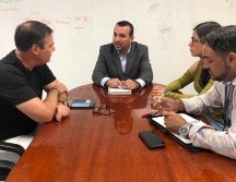 Audios divulgados por diversos medios revelan actos de acoso y hostigamiento sexual por parte de Sergio Quezada Mendoza (c). TWITTER/@JGastonG