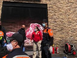 El incidente se registra en un negocio en el cruce de avenida Valdepeñas y Rinconada del Camichín. ESPECIAL