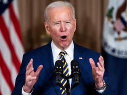 Las conversaciones telefónicas forman parte del esfuerzo de Biden por mantener contacto con la ciudadanía. EFE/J. Lo Scalzo