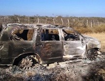 Los 19 cadáveres fueron hallados el 22 de enero en un camino rural al interior de un vehículo pick up. AP/ARCHIVO
