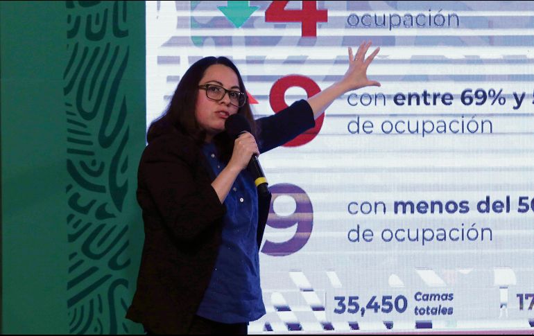 CONFERENCIA . Gabriela Nucamendi, directora de Vigilancia Epidemiológica de Enfermedades No Transmisibles. SUN