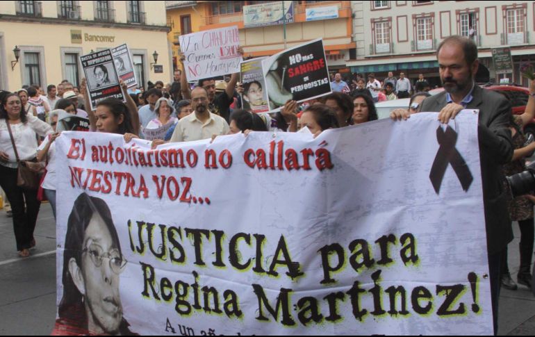 Días antes de su asesinato, Regina Martínez  había denunciado la supuesta implicación de nueve policías en un asunto de tráfico de drogas. NTX/ARCHIVO