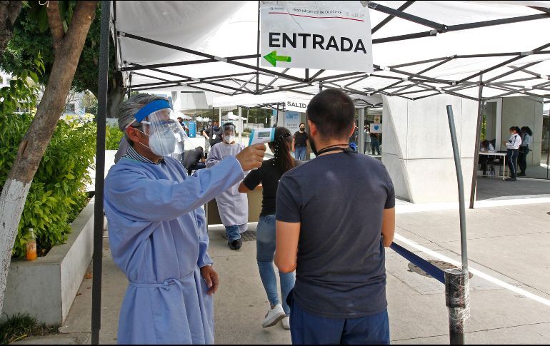 El sistema Radar Jalisco notificó mil 209 casos positivos más. EL INFORMADOR / ARCHIVO