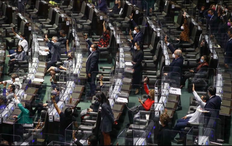 La mayoría de Morena en la Cámara de Diputados buscará impulsar la reforma propuesta por Andrés Manuel López Obrador. EL INFORMADOR/ARCHIVO