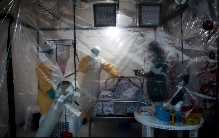 El brote de ébola de 2018 en República Democrática del Congo fue el segundo peor del mundo y concluyó en junio después de dejar 2 mil 299 personas muertas. AP/ARCHIVO