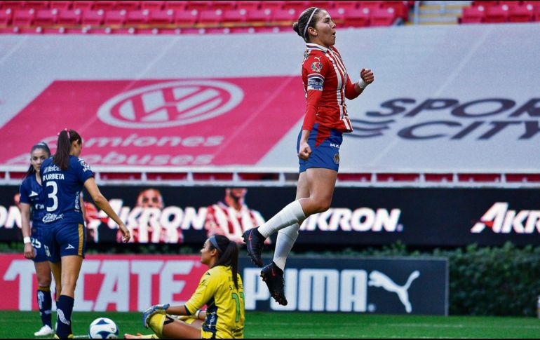 LETAL. Alicia Cervantes sigue incrementando su cuota goleadora. IMAGO7