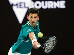 FÁCIL. El tenista serbio no permitió que su oponente le rompiera el saque. AP