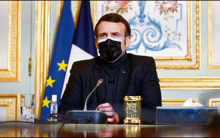 NO, GRACIAS. El presidente de Francia ya ignoró las peticiones de la Liga. AFP