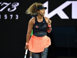 PASO A PASO. Naomi Osaka, número 3 del mundo y vigente campeona del Abierto de Estados Unidos, sigue avanzando en busca de hacerse con otro Grand Slam. AFP