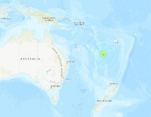 El Centro de Alerta de Tsunamis del Pacífico emitió un aviso a raíz del terremoto. ESPECIAL / earthquake.usgs.gov