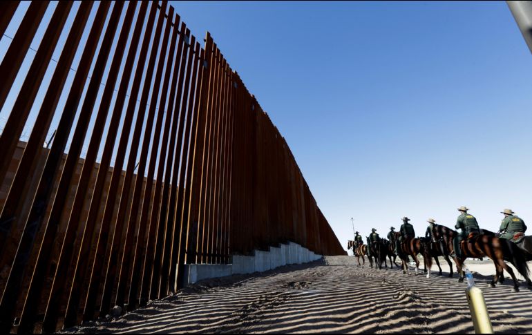 El 15 de febrero de 2019 Trump declaró que había una emergencia nacional en la frontera sur. AP / ARCHIVO