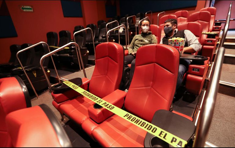 Las medidas contra el coronavirus provocaron una fuerte caída en los ingresos de los cines en México. SUN/ARCHIVO