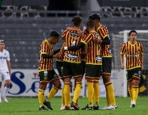 Daniel García adelantó a los Leones Negros al 29, pero un minuto más tarde Yucatán consiguió empatar. IMAGO7/F. Meza