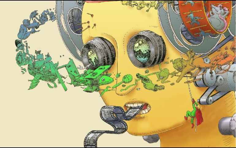 Para su edición 36, su cartel principal es realizado por el artista Liqen. CORTESÍA / FICG