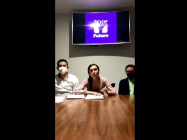 La presidenta del partido, Susana de la Rosa, asegura que su organización decidió dar a conocer el hecho de manera pública y abierta. ESPECIAL