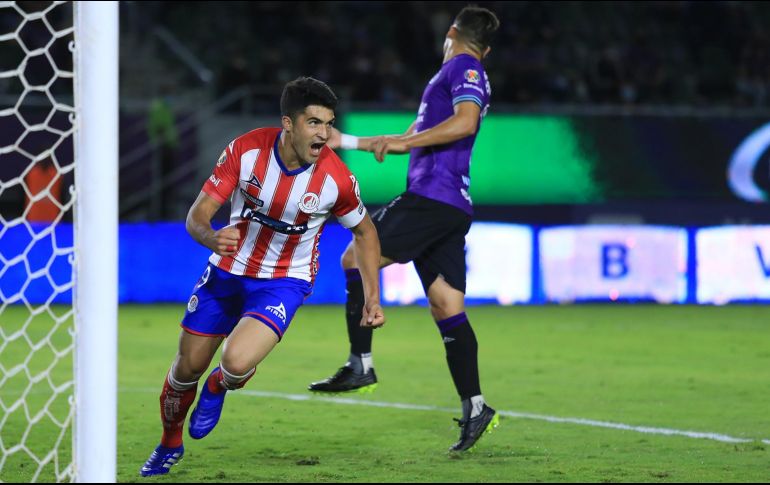 Nicolás Ibáñez hizo dos goles en el partido. IMAGO7/P. Guevara