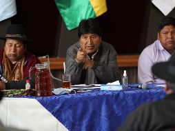 No está claro si Evo Morales, que tiene procesos judiciales por fraude electoral, sedición y terrorismo, se acogerá a la nueva ley. EFE/M. Alipaz