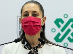 Sheinbaum informó que será este domingo cuando AMLO dé información sobre el proceso de vacunación a seguir. EFE/Gobierno de la Ciudad de México