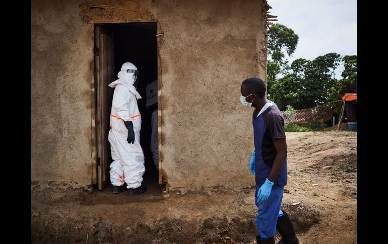 El virus del ébola fue identificado por primera vez en Zaire, en 1976. EFE/H. Kinsella