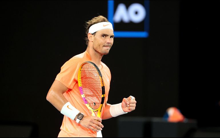 Nadal no ha perdido un solo set en lo que va del primer Grand Slam del año. AFP/D. Gray