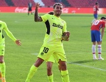 Ángel Correa dio el tanto de la victoria en el minuto 75. EFE/M. Molina