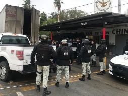 La intercepción ocurrió en el municipio General Bravo, en Nuevo León. EFE/Guardia Nacional