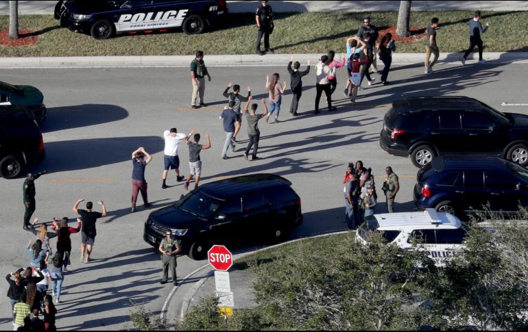 El tiroteo en 2018 dejó 17 víctimas mortales en una escuela de Parkland, en el sur de Florida. AP/ARCHIVO