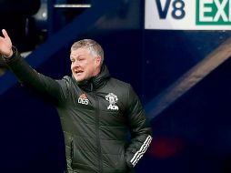 GRIS. Ole Gunnar Solskjaer no salió contento. EFE• N. Potts