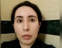 Una captura de uno de los reveladores mensajes en video que la princesa Latifa mandó en secreto, obtenidos por BBC Panorama. Fuente de la imagen. Princesa Latifa