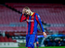 El Barcelona cayó 4-1 ante el PSG el la ida de los octavos de final de la Champions League, por lo que ahora el vestidor está ''destrozado''. AP / J. Monfort