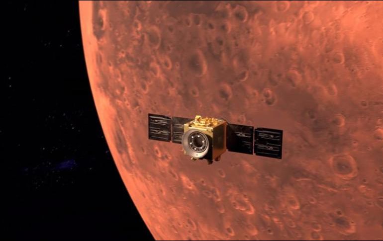 Hope, la misión enviada por Emiratos Árabes Unidos, entró en la órbita de Marte.  MBRSC