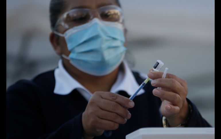 En el Hospital General de Occidente “Zoquipan” de la Secretaría de Salud Jalisco, se aplicarán entre hoy jueves y mañana viernes mil 680 dosis. EL INFORMADOR/ F. Atilano