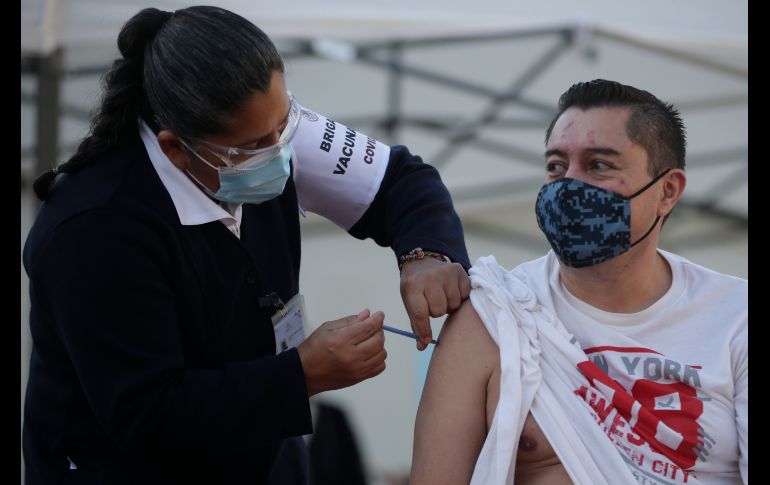 En el Hospital General de Occidente “Zoquipan” de la Secretaría de Salud Jalisco, se aplicarán entre hoy jueves y mañana viernes mil 680 dosis. EL INFORMADOR/ F. Atilano