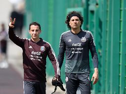 Andrés Guardado y Guillermo Ochoa llevan 16 años junto en la Selección Nacional Mexicana. Imago7 / ARCHIVO