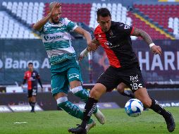 ''El gol llegará, ahora me toca hacer esto, yo de todo corazón lo hago, luchar, jugar de espaldas, ser referente y el día que llegue el gol, bienvenido sea'', afirmó Milton Caraglio. IMAGO7