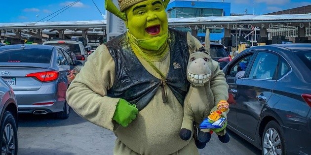 The “Shrek of Tijuana”, from the animation to reality by a common
